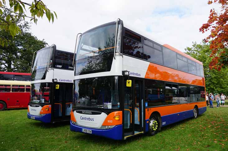 Centrebus Scania Omnicity N230UD 900 & 901